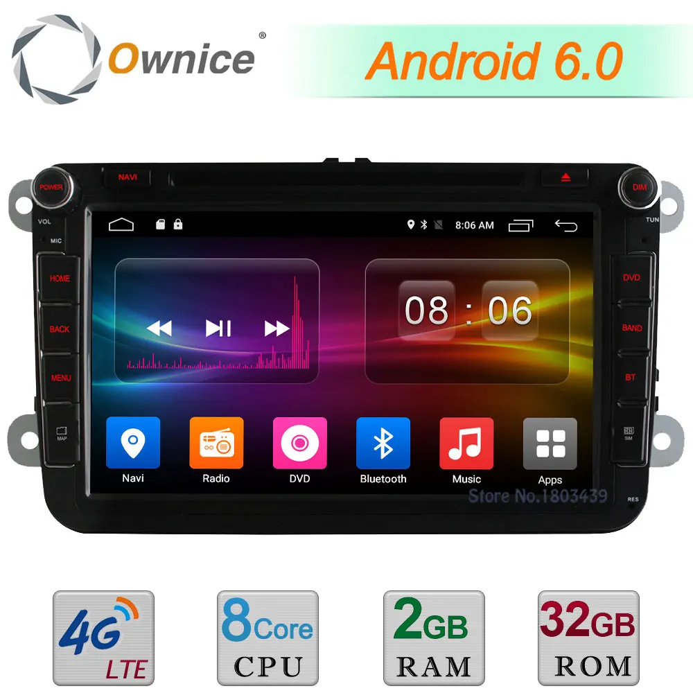 2GB RAM 32GB ROM 8 Android 6 0 Octa Core 4G DAB font b Car b
