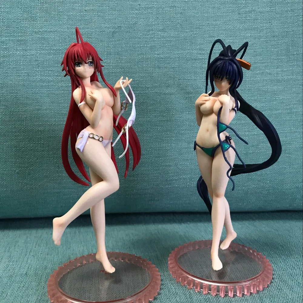 Аниме высокая школа DXD фигурка Rias Gremory Himejima Akeno сексуальный купальник Ver. 1/12 масштабная модель украшения игрушка кукла из ПВХ(13 см