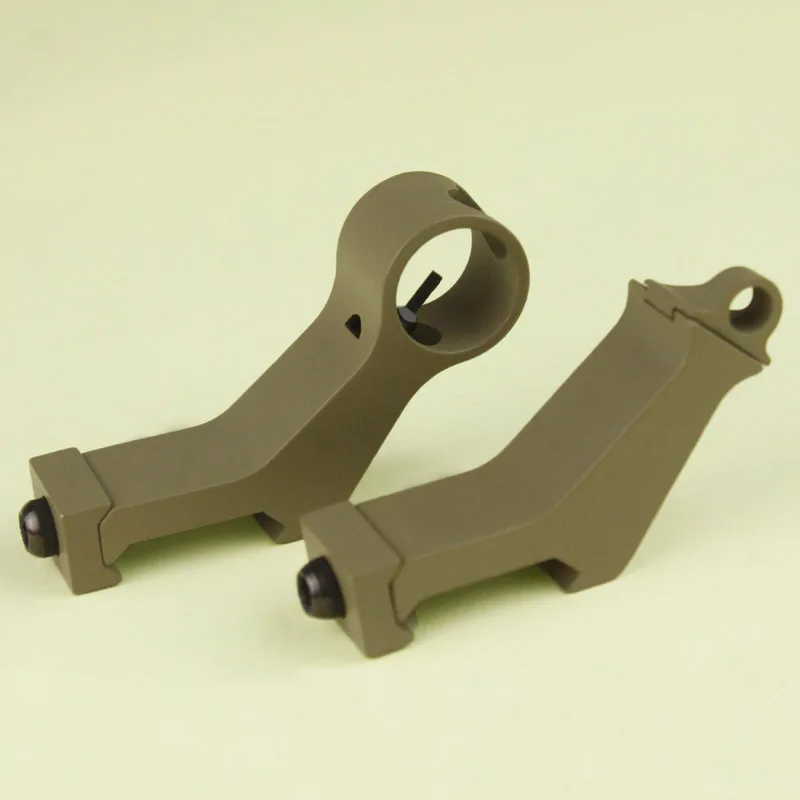 Tactical airsoft Front and Rear Sight 45 Degree Iron Sight for hunting