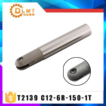 

Milling rod T2139 C12 6R 150L 150mm end mill Insertable Ball Finish Cutting Tools Lathe Machine Turning Tools CNC Millinnsert