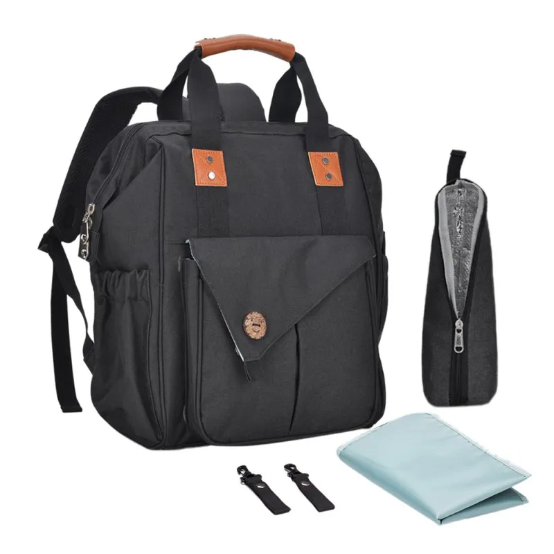 

Mummy Bag Multi-Function 4PCS Set Large Capacity Maternal Child Package Pregnant Women Expectant Package