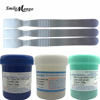 

559+ 223+RMA218 100g Lead-Free Solder Flux Paste For SMT BGA Reballing Soldering Welding Repair No Clean+ESD scraper