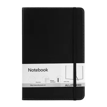 

Hardcover 96 Sheets Wood-free Paper Notebook A5 Diary Writing Notepad Gift
