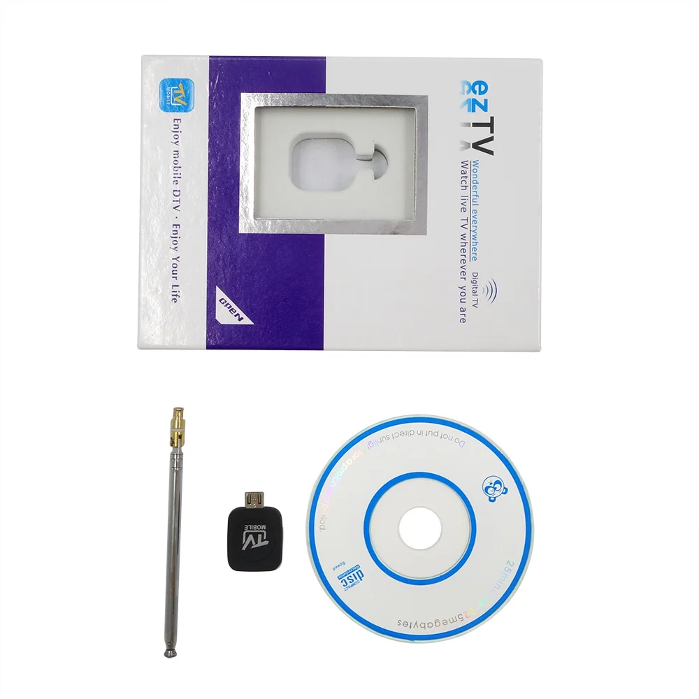 DVB T мобильного ТВ Stick Micro USB тюнер мобильный приемник Придерживайтесь EZ для Android