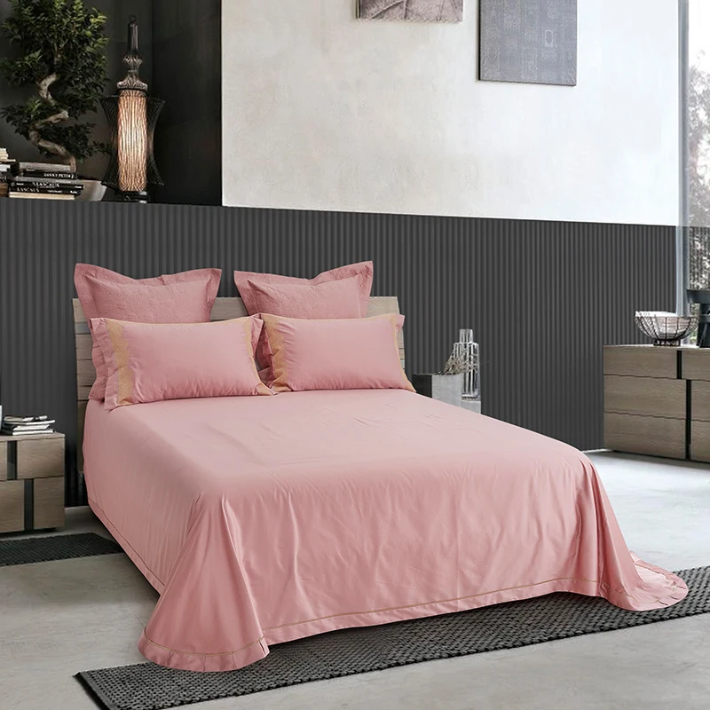 1000 Thread Count US Bedding Items /& Sizes Egyptian Cotton Pink Solid