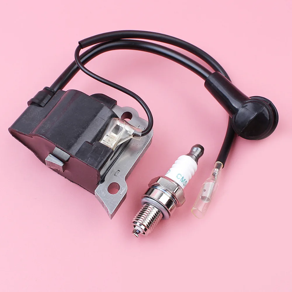 Adefol Ignition Coil with Spark Plug for Honda GX35 GX35NT UMK435 Trimmer Lawnmower Brushcutter 30500-Z0Z-013