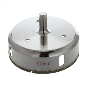 

SHGO HOT-90mm dia diamond coated drill hole saw cutter for glass ceramics