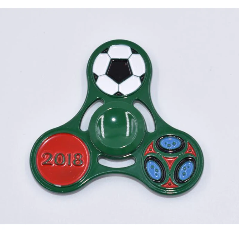Футбол ручной Спиннер металлический Спиннер для аутизма EDC и ADHD анти-стресс игрушка для детей и взрослых