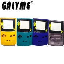 4 цвета на выбор, пластиковый корпус, подходит для GameBoy, цвет Mary Bros, карманная монстры, версия GBO DMG, игра для мальчиков, консоль с наклейкой