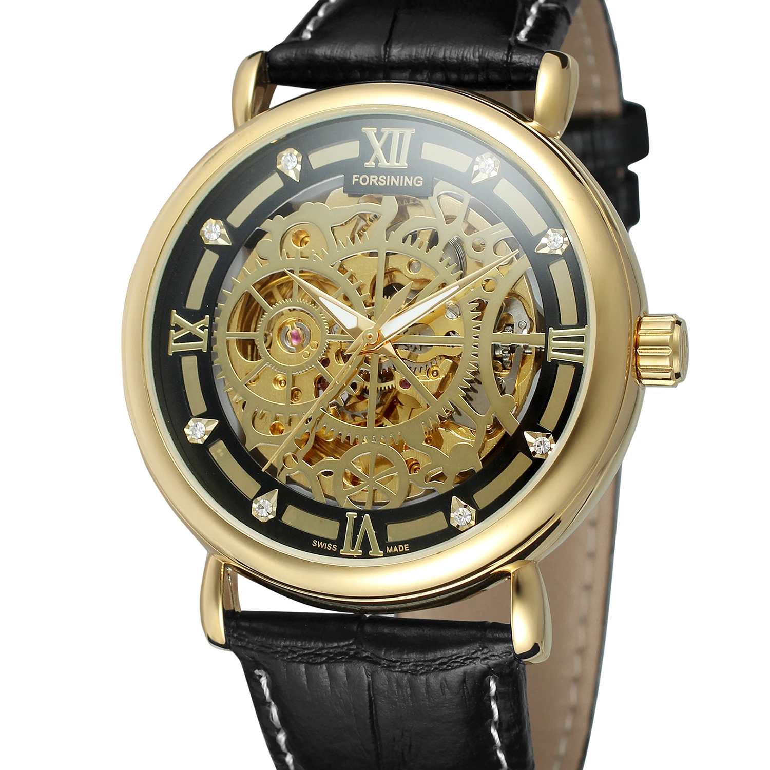 Jual Forsining Classic Hollow Skeleton 