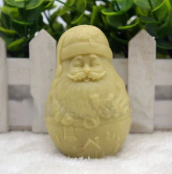 

Santa Claus 3 Christmas Silicone molds soap mold silicone soap molds Christma silica gel die Aroma stone moulds candle mould