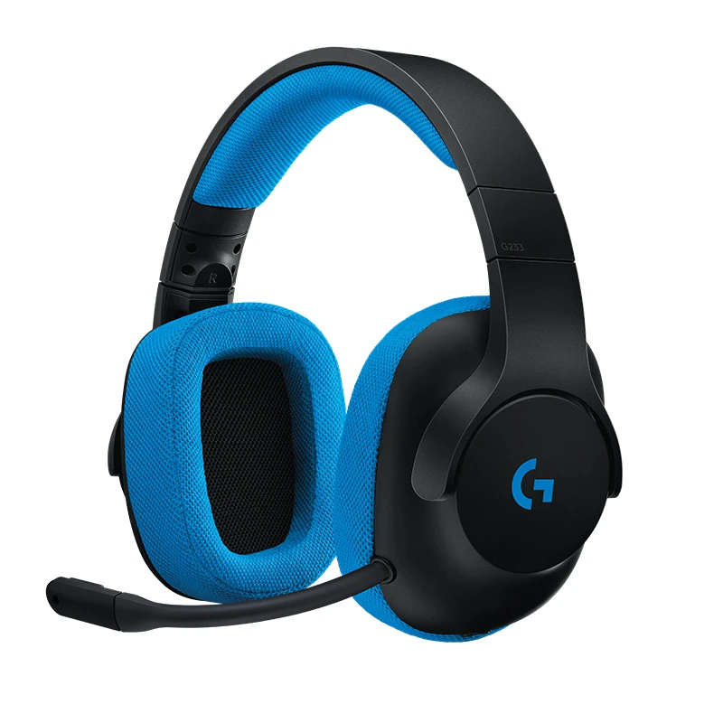 Оригинальные Игровые наушники Logitech G233 работают со смартфонами и планшетами на ПК