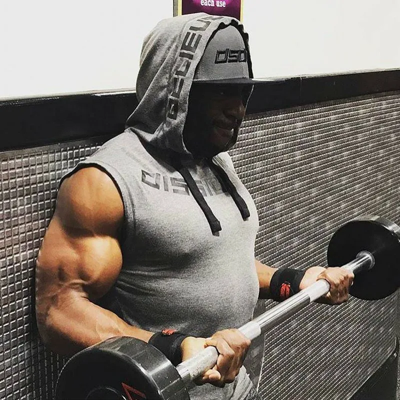 Gym Clothing Fitness Men Tank Top hoodies (2)