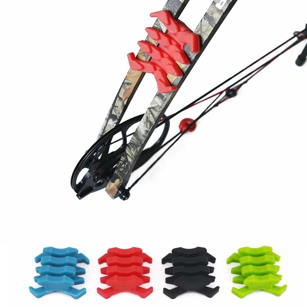 2pcs Compound Bow Stabilizer Rubber Archery Bow Vibration Limb Damper