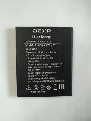 Запасной аккумулятор DEXP для S Ixion X LTE4.5 '' 1800 мАч | Мобильные телефоны и