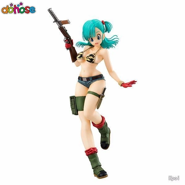 

Anime Dragon Ball Gals Bulma Army Version PVC Action Figure Dragon ball z Collection Model Kids Toy Doll