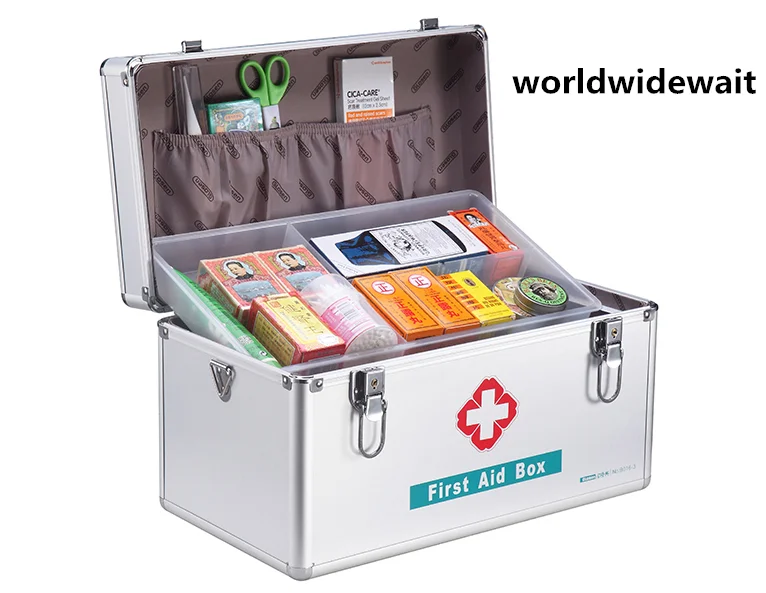 Domestic Al Alloy Multilayer Emergency Medical Box 9' 12' 14' 16' First