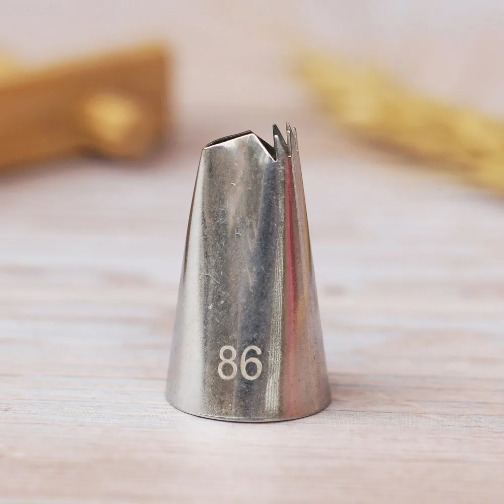

#86 Fold Cream Metal Tips Stainless Steel Icing Piping Nozzles Cake Cream Decorating Cupcake Pastry Toolsess