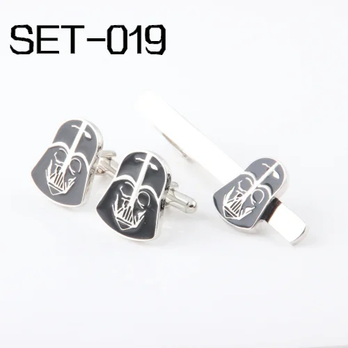 

Novelty Interesting Tie Clips & Cufflinks Can be mixed Free Shipping Set 019 Superhero Series