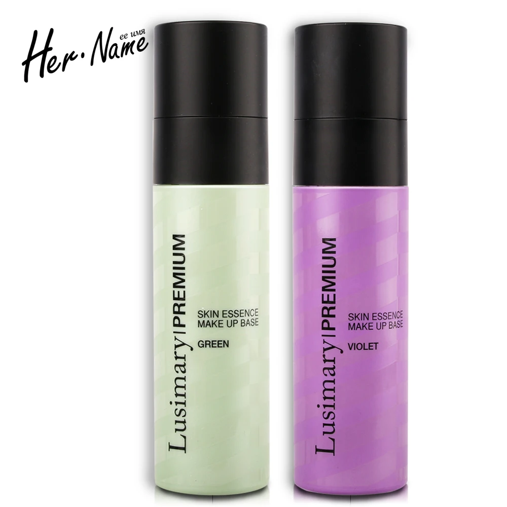 Her Name Face Primer Makeup Base Pore Fessional Color Correcting Foundation Base Famous Make Up Brighten Brightening Cream Foundation Brushbrightening Moisturizer Aliexpress aliexpress