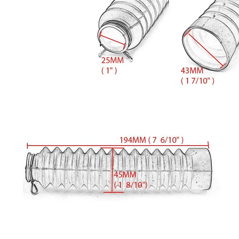 7," Norton мотоцикл передняя вилка крышка гетры Gators загрузки шок протектор пыли охранник для телевизоров max100 Harley Yamaha Suzuki honda