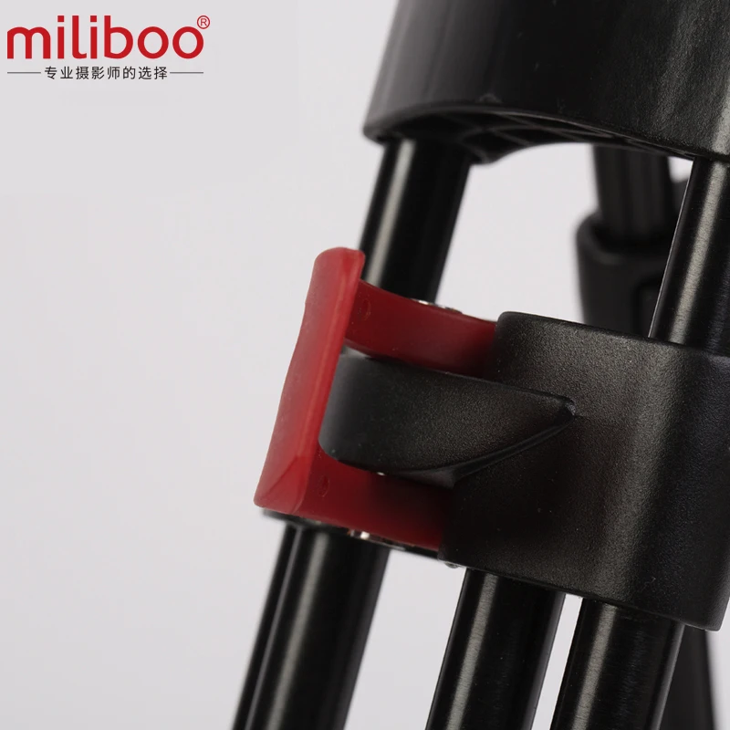 Miliboo MTT604A алюминиевая головка Портативный штатив для камеры для профессиональной видеокамеры/видео/DSLR стенд 75 мм размер чаши видео штатив