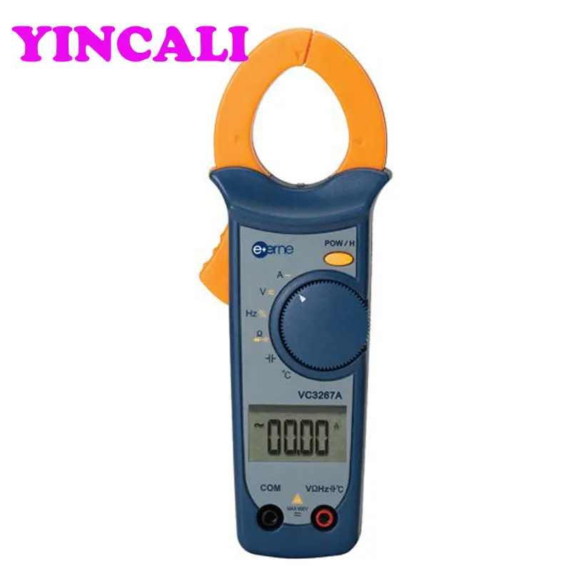 

2 Pieces/LOT Multifunctional Digital VC3267A Automatic AC Clamp Multimeter with Thermometer AC Current 40A/400A Clamp Meter