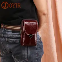 JOYIR Men's Waist Bag Fanny Pack Genuine Leather Pouch Phone Belt Bag Coin Purse Pocket Belt Bum Pouch Pack Vintage Hip Bag 2019 цена JOYIR Men's Waist Bag Fanny Pack Genuine Leather Pouch Phone Belt Bag Coin Purse Pocket Belt Bum Pouch Pack Vintage Hip Bag 2019 цены онлайн
