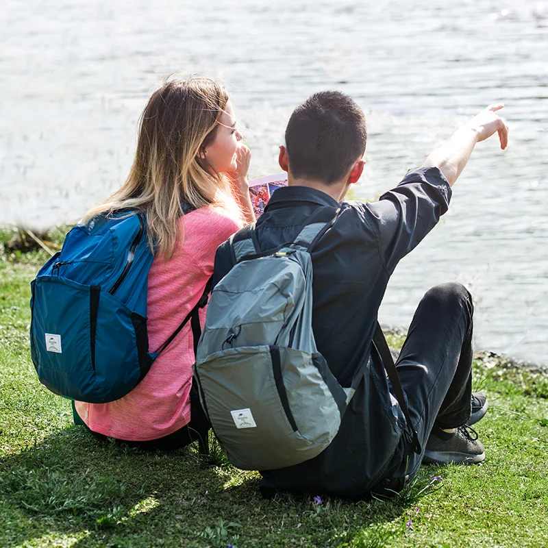 Naturehike 25L Cordura Fabric 30D Nylon Running Bag Lightweight Sports Bag Folding Pack Fashion Backpack