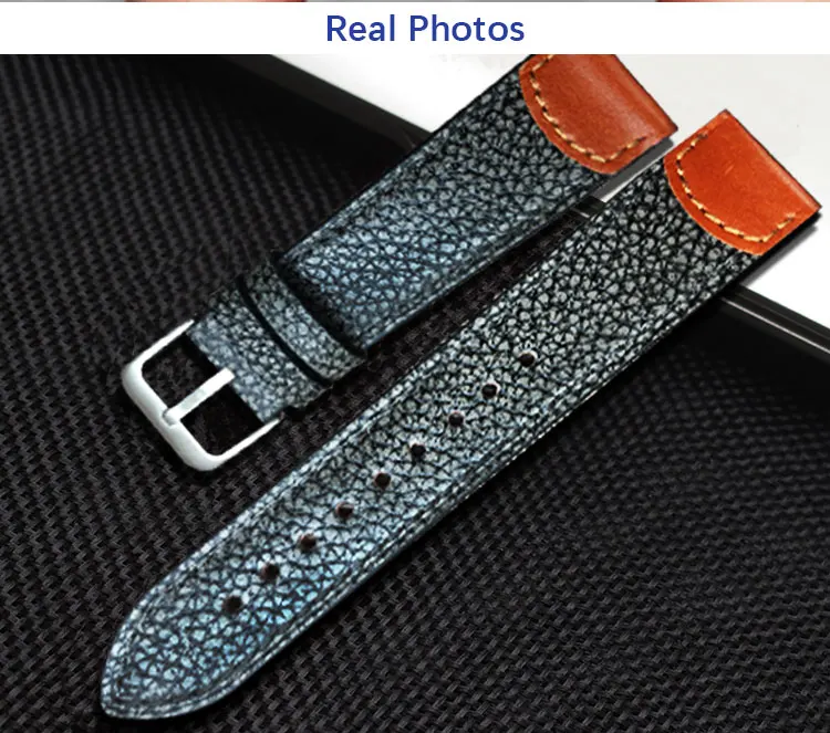 For Samsung Gear S3 Leather Watch band reloj hombre marca de lujo For Huawei Watch Strap For Huami Amazfit 1 2 (10)