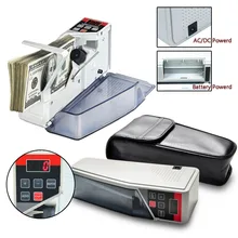 Compteur de billets Portable V40, Mini Machines de comptage, équipement annuel, prise ue