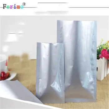 

100pcs Pure aluminum foil bag, large size cooked food, vacuum bag, medicinal powder, light wall, small package bag, etc.