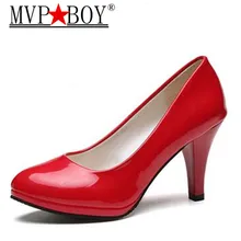 MVP BOY Women Classics Sexy High Heels Platform Pumps Wedding Shoes High Heels Slip-on Party Woman Shoes plus eu size 34-42 цена MVP BOY Women Classics Sexy High Heels Platform Pumps Wedding Shoes High Heels Slip-on Party Woman Shoes plus eu size 34-42 цены онлайн