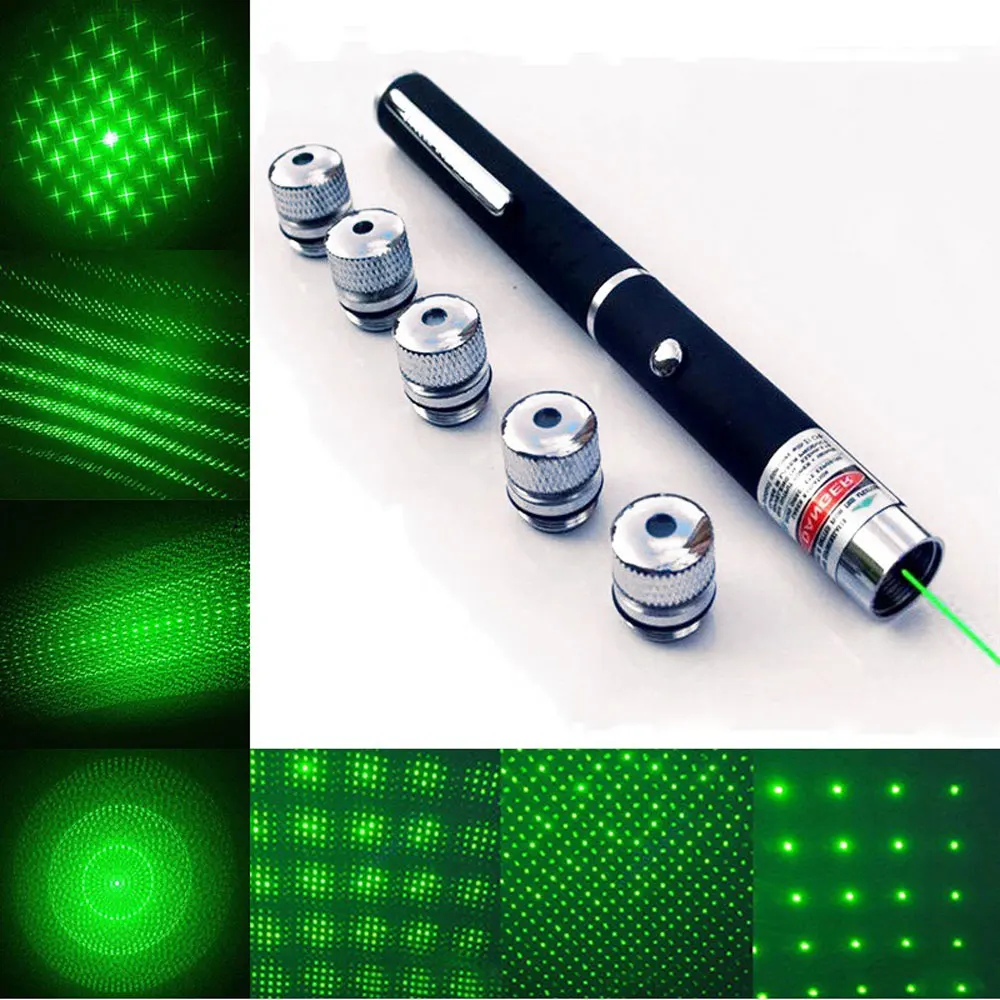 Starry 5mW 532nm Green Laser Pen Stars Laser Pointer With Clouds