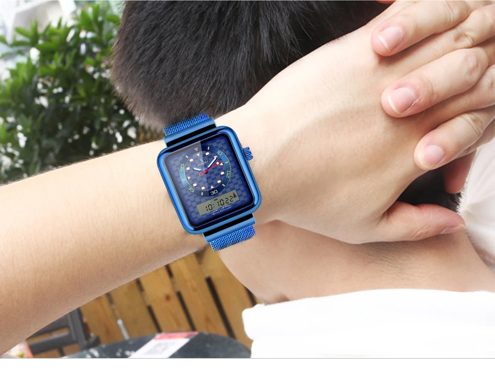 Watch Men Dual Display Watch Men Sport Luxury Watch Male (13)
