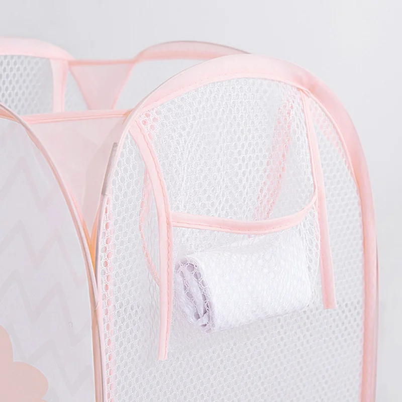 Cartoon hamper folding laundry basket Household dirty clothes storage basket for dirty clothing