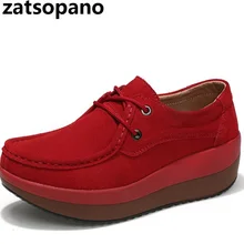 Г. брендовые осенние женские туфли на плоской подошве обувь на толстой платформе кожаная повседневная замшевая одежда на плоской подошве со шнуровкой, мокасины на толстой подошве