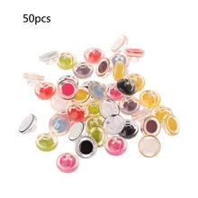 50pcs Plastic Safety Eyes Button Sew On Bear Doll Animal Stuffed Plush Toys DIY Hand Sewing Accessories