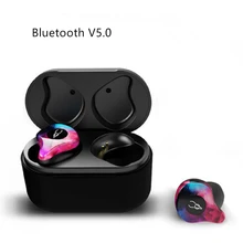 

Bluetooth Headphones Wireless IPX5 Waterproof Stereo Earphones Automatic Storage Charge fone de ouvido sem fio fone de ouvido