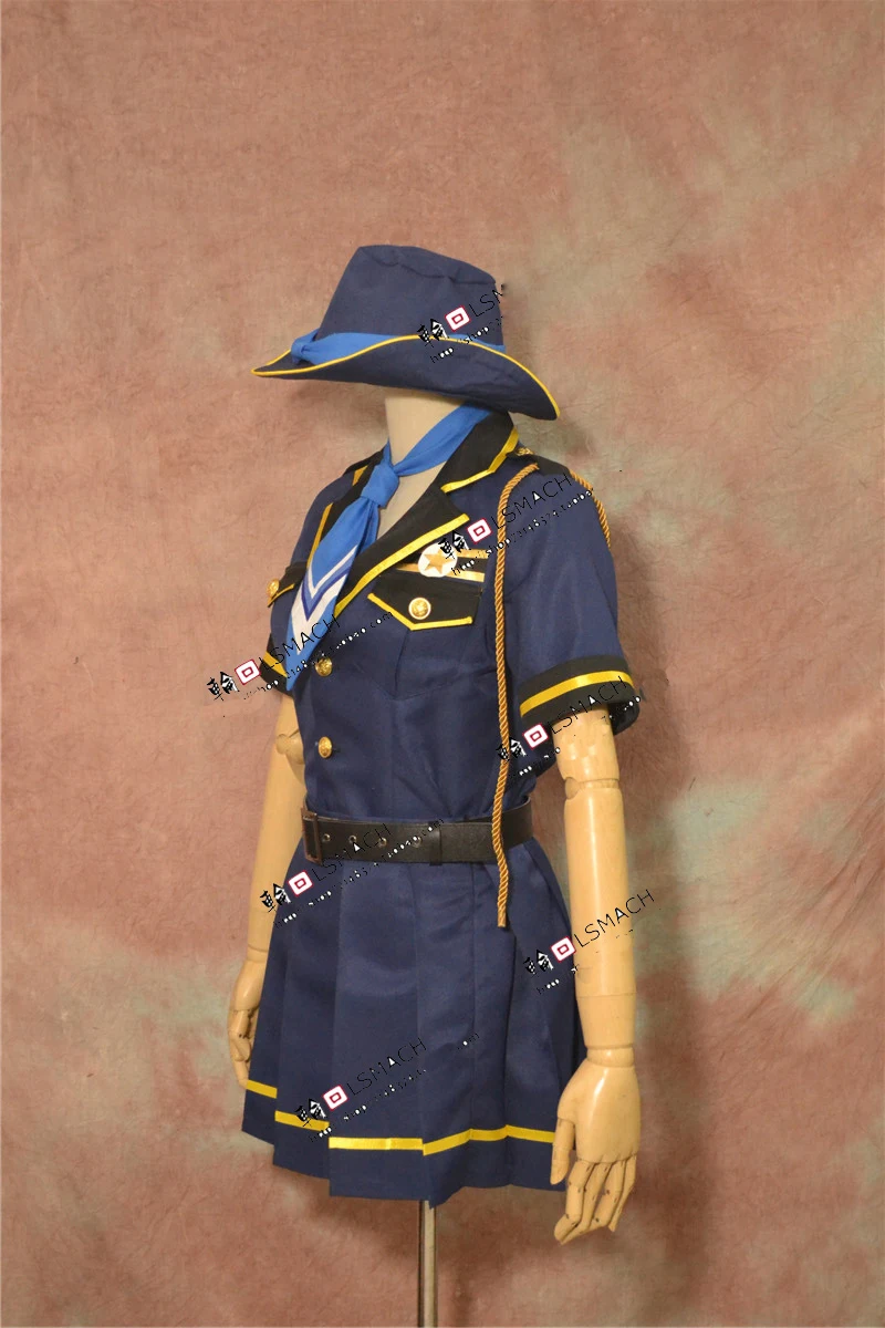 Обувь в стиле аниме «Живая любовь! Уми Сонода полицейская форма Косплей Костюм+ шляпа