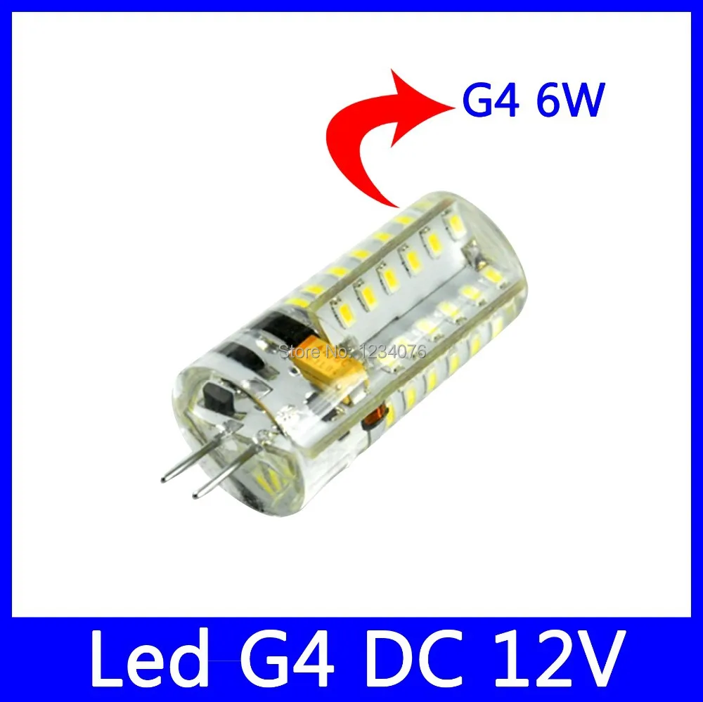 Led G4 3014 SMD 3 Вт 5 6 DC 12 В Светодиодная лампа 20 галогенная g4 LED светодиодные лампы