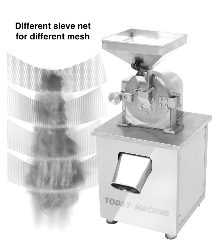 

FG-180 Stainless steel red dry chili pepper grinder/chili powder grinding machinery