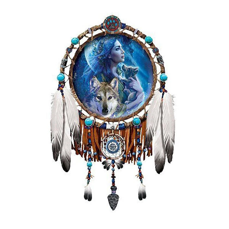 

new Diamond embroidery Feather Woman mosaic pattern 5d diy diamond painting full square/Round Pictures of rhinestones gift H1032