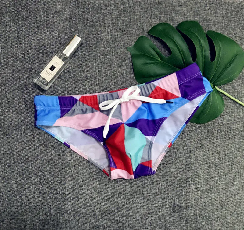

Hot&Sexy Men Swimwear Bikini Swim Briefs Low Rise Underwear Thong G-String S/M/L Multi Colors
