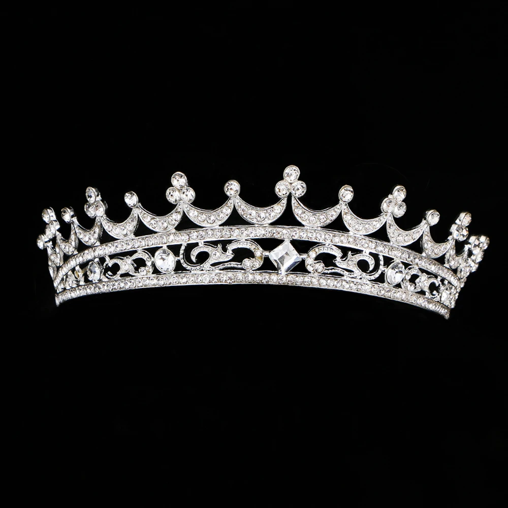 

Princess Crystal Tiaras and Crowns Headband Kid Girls Love Bridal Prom Crown Wedding Party Accessiories Hair Jewelry