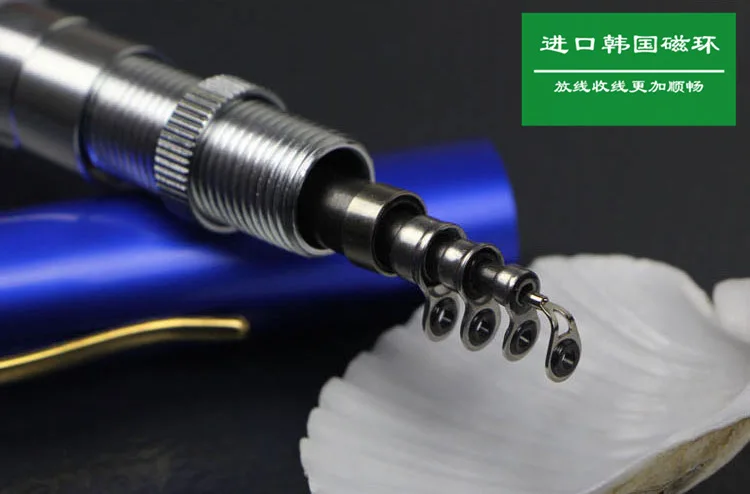 EMMROD 1 Meter Pen Fishing Rod Type Pen Fishing Rod Mini Design Portable Type B