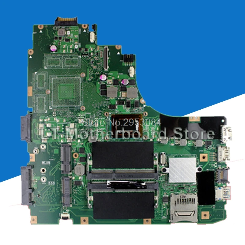 ل ASUS K46C K46CM K46CB S46C A46C K46CA اللوحة المحمول K46CM REV: 2.0/2.1 I3 وحدة المعالجة المركزية GM اللوحة على متن اختبار