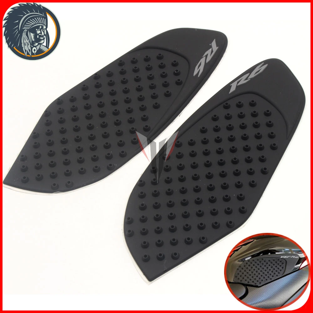 Stompgrip Traction Pad Yamaha YZF-R6 08-15 Tank side pads Knee Grip Non Slip Pad Stompgrip Traction Pad Yamaha YZF-R6 08-15 Tank side pads Knee Grip Non Slip Pad