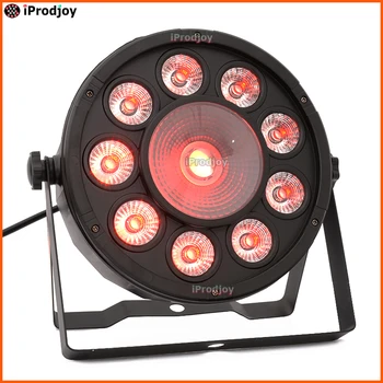 

Flat Par Led Light 9+1 Mini Stage Disco Dj Music Home Party LaserShow Dmx Lamp Rgb lumiere Strobe Bar Sound Licht
