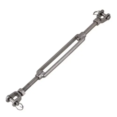 

304 Stainless Steel European Style U&U M8 Turnbuckles Wire Rope Tensioners